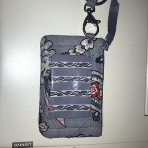 Vera Bradley ID Case and Lanyard